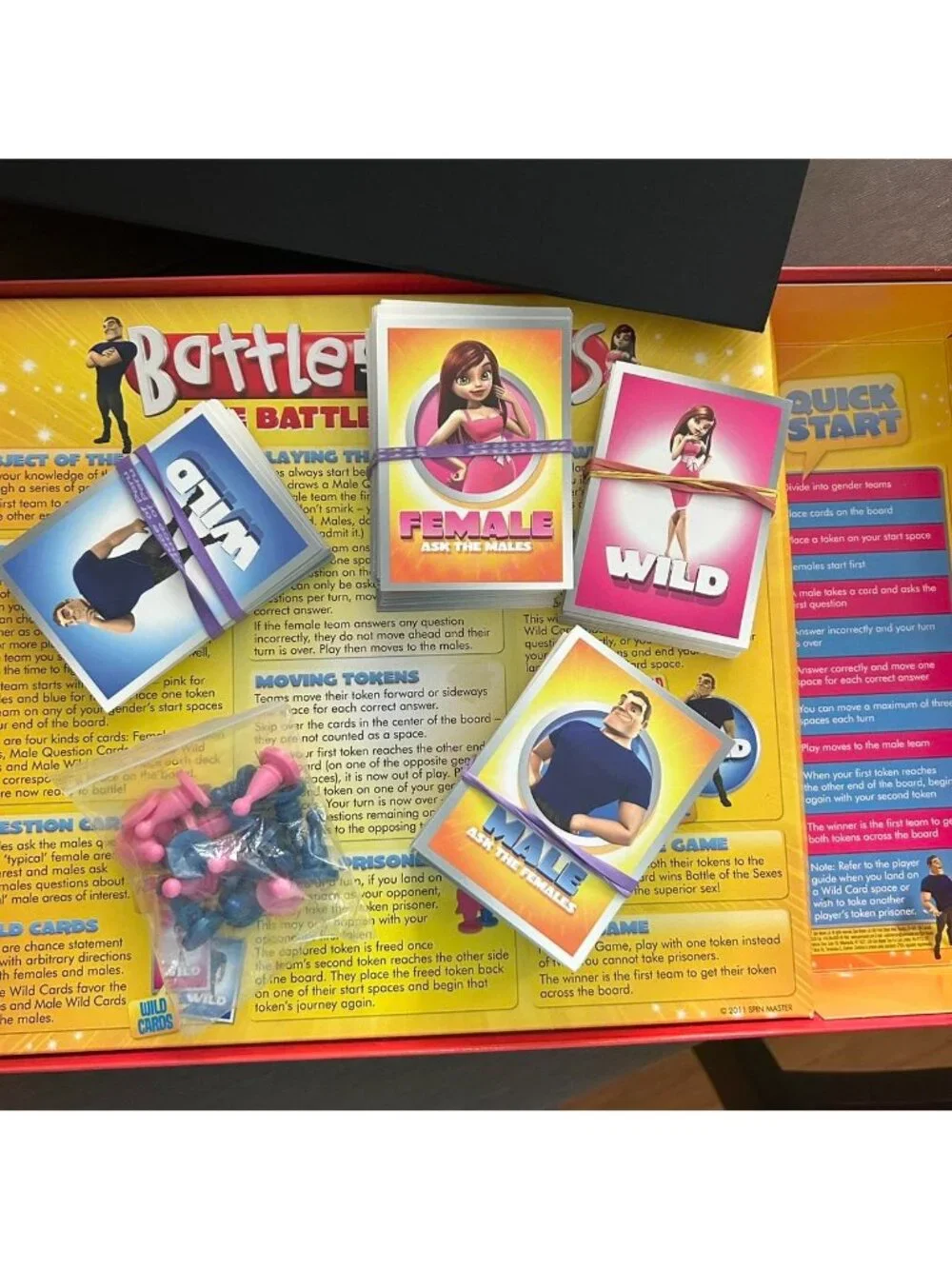 Battle of the Sexes The Battle Continues board game